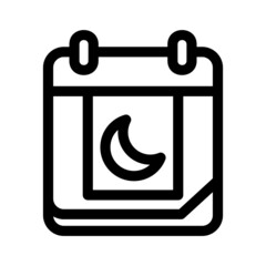 calendar icon or logo isolated sign symbol vector illustration - high quality black style vector icons
