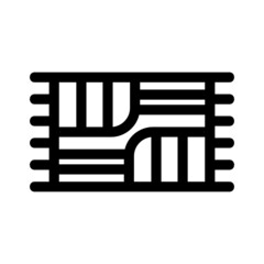 carpet icon or logo isolated sign symbol vector illustration - high quality black style vector icons
