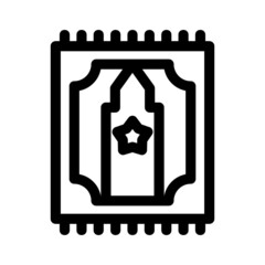 carpet icon or logo isolated sign symbol vector illustration - high quality black style vector icons
