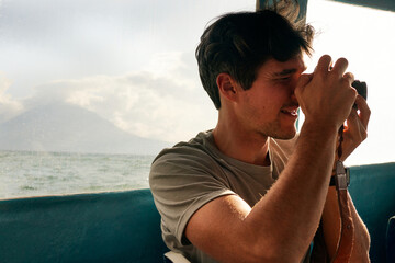 Traveler Taking Pictures