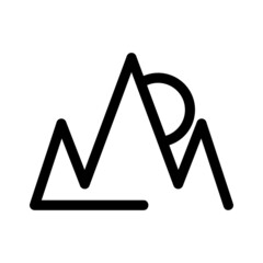 dawn icon or logo isolated sign symbol vector illustration - high quality black style vector icons
