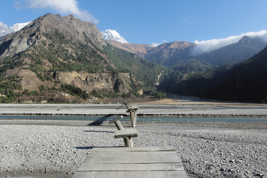 Broken Bridge, Nepal