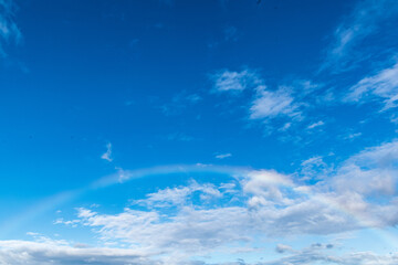 虹と青空
