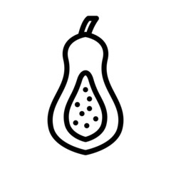 Papaya Fruit Icon