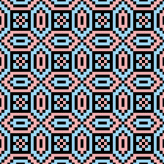 octagon seamless geometric pattern