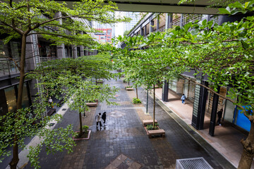 Taipei city street in XInyi district