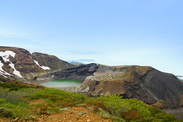 Fototapeta premium 蔵王の御釜