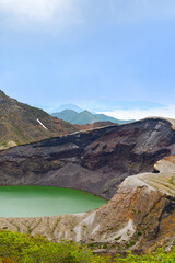 Zao no okama Vertical japan Miyagi-ken