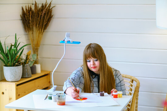 painter with down syndrome