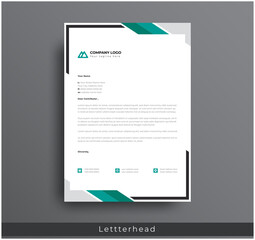 Modern Creative & Clean business style letterhead bundle of your corporate project design. set to print with vector & illustration. corporate letterhead bundle.