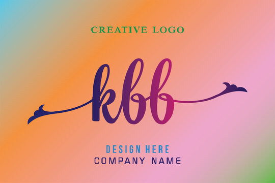 KBB  lettering logo is simple, easy to understand and authoritative