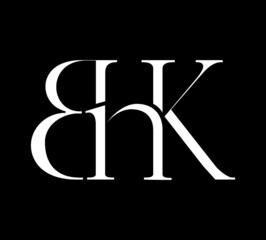 BnK logo letter