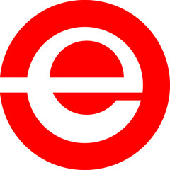 e logo