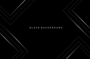 Darkness concept design black geometric background