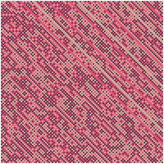 Multicolor truchet tiling connections illustration
