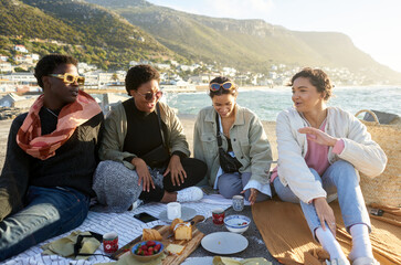 Friends summer holiday