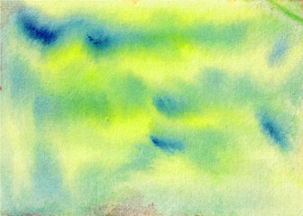 Handmade Watercolor Texture Background, Watercolor Background	