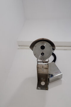Explosion proof surveillance camera in the laboratory