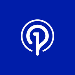 p logo