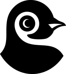 silhouette of a bird