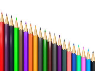 Fototapeta premium Pencils