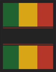 Juneteenth Social Media color scheme. 