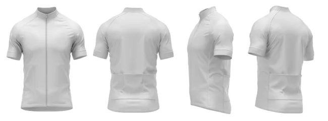 Gordijnen  Cycle jersey 3D Renders isolated on white background  ©  FIROZA STUDIO