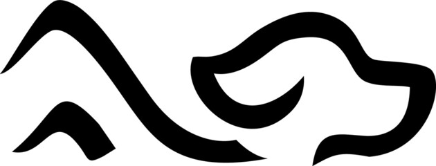 illustration of a dog