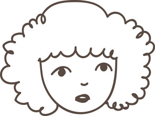 Hand drawn people doodle icon sign symbol design