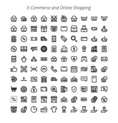 e-commerce icon set Icon