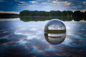 Strand - Wasser - Lensball - Ecology - Bioeconomy - High quality photo