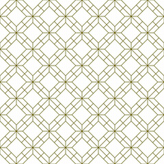 Seamless geometric ornament . Brown color thin lines .