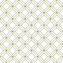 Seamless geometric ornament . Brown color thin lines .