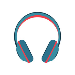 Headphones, headphone icon, for apps websites, vector illustration.