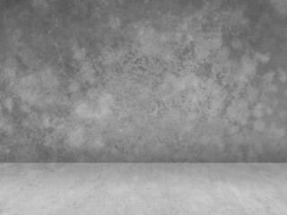 Concrete wall background for displaying products in 3d.
