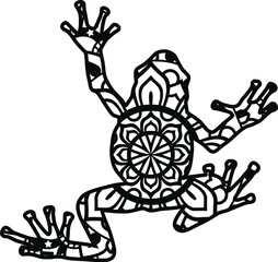 Mandala design. You can change the color and size of the design. Will fit well as a design on a shirt or in your shadow box. You can also use laser cutters like Cricut, Glowforge