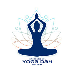 international yoga day celebration social post banner
