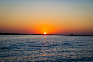 Chobe River Sunset Kasane Botswana