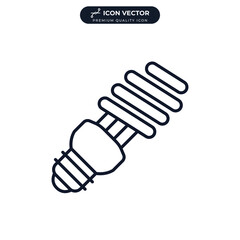 light bulb icon symbol template for graphic and web design collection logo vector illustration