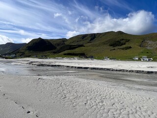 Ervika Beach Area Stadtlandet Norway Summer Holiday