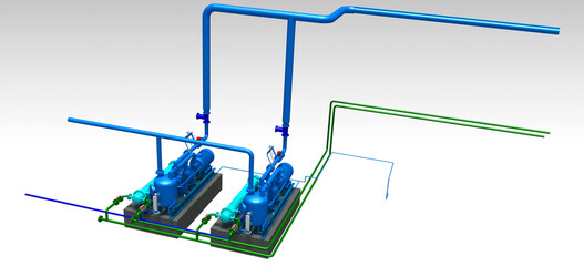 water ring vacuum pump in condenser vacuum