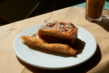 A tradtional food of Greece.