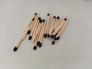 Group of wooden matches stick