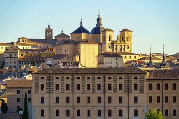 Obraz premium Old buildings of the Unesco city of Toledo in Spain.