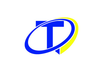 Obraz premium this is a T letter design for your business