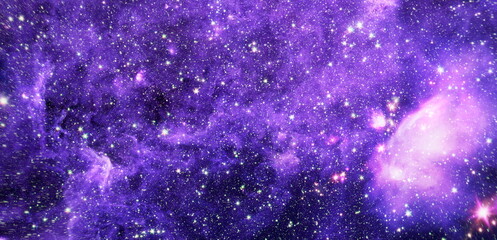 A cloud in space. Abstract astronomical galaxy. Elements of this image furnished by NASA.