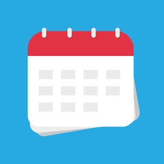 Calendar Flat Daily Icon