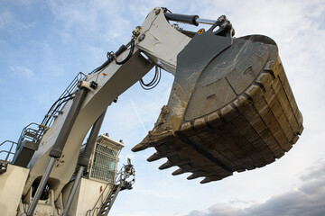large mining excavator