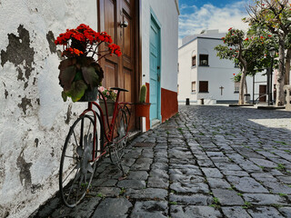 Charming corners in Santa Cruz de La Palma - obrazy, fototapety, plakaty