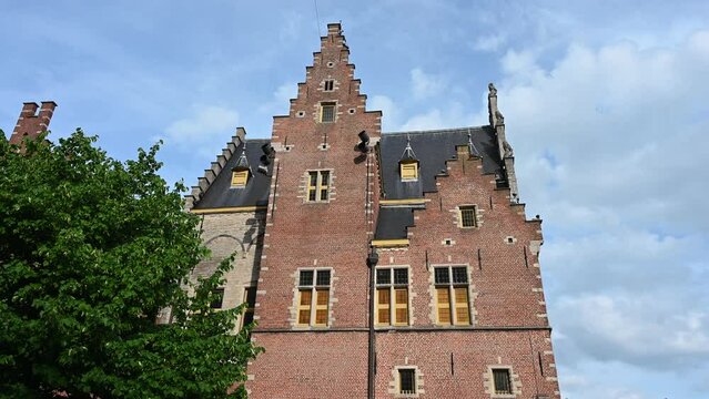 Mechelen, Belgium, Building in city centre. 